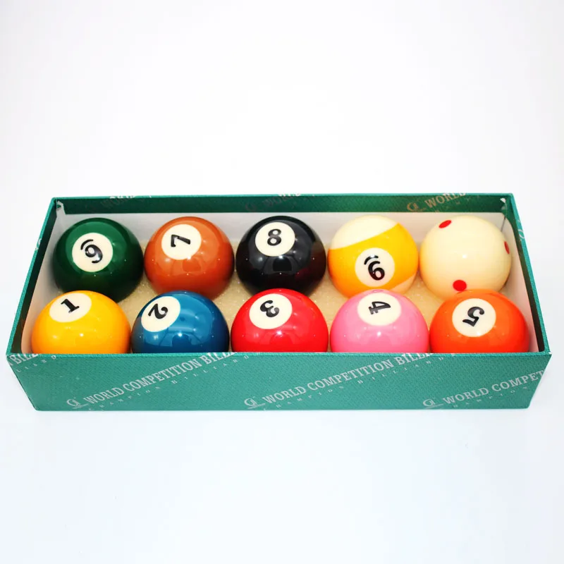 Набор шаров для бильярдного бассейна высшего качества 2-1/4 дюйма
