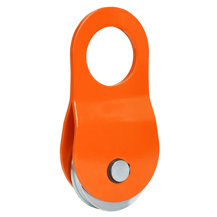 High Quality 4WD Accessories Heavy Duty Outdoor Aluminum Alloy 10Tons Recovery Snatch Block Single Pulley
