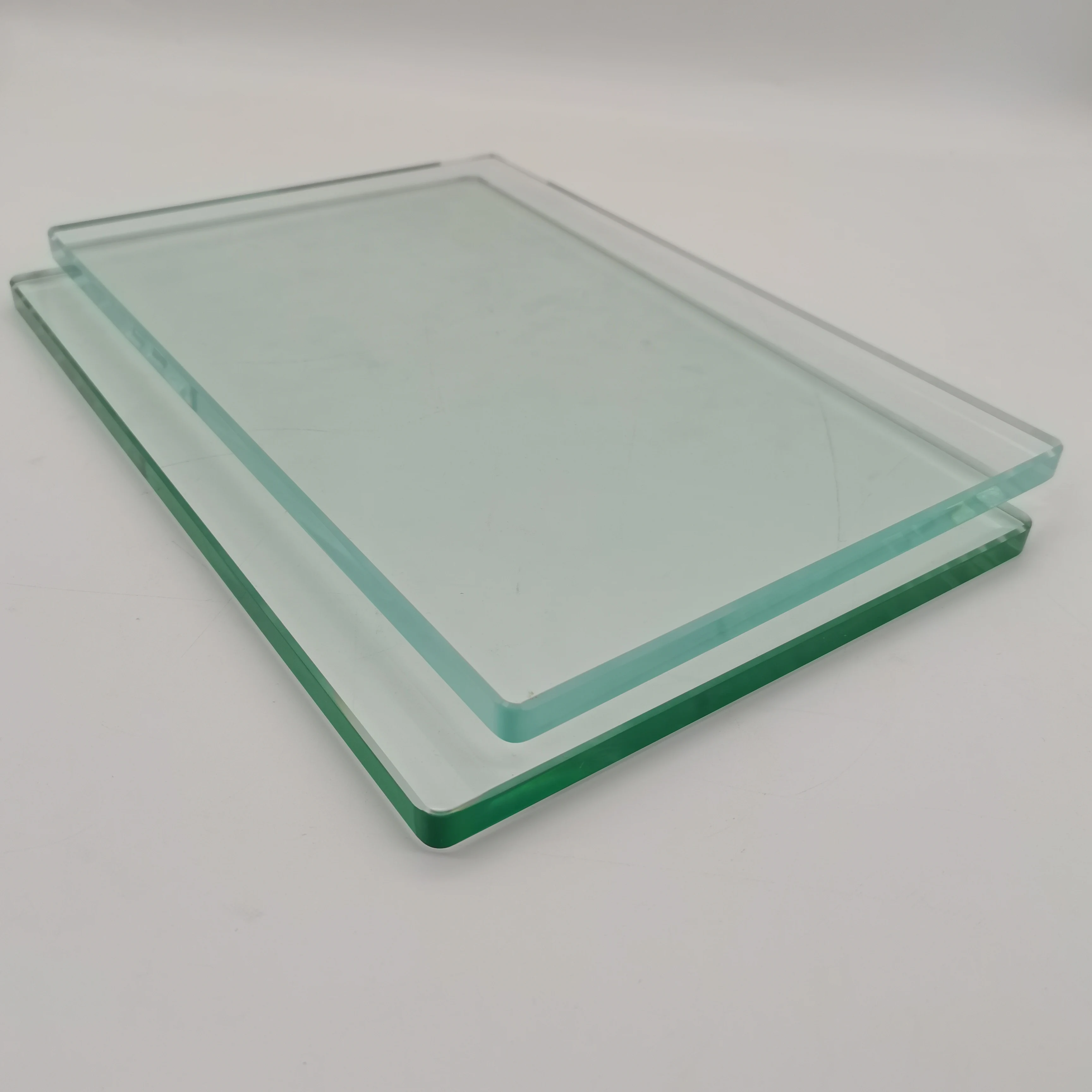 Factory price High quality Hot sale 6mm 10mm 12mm Ultra white laminated Tempered glass for decoration commercial building Door