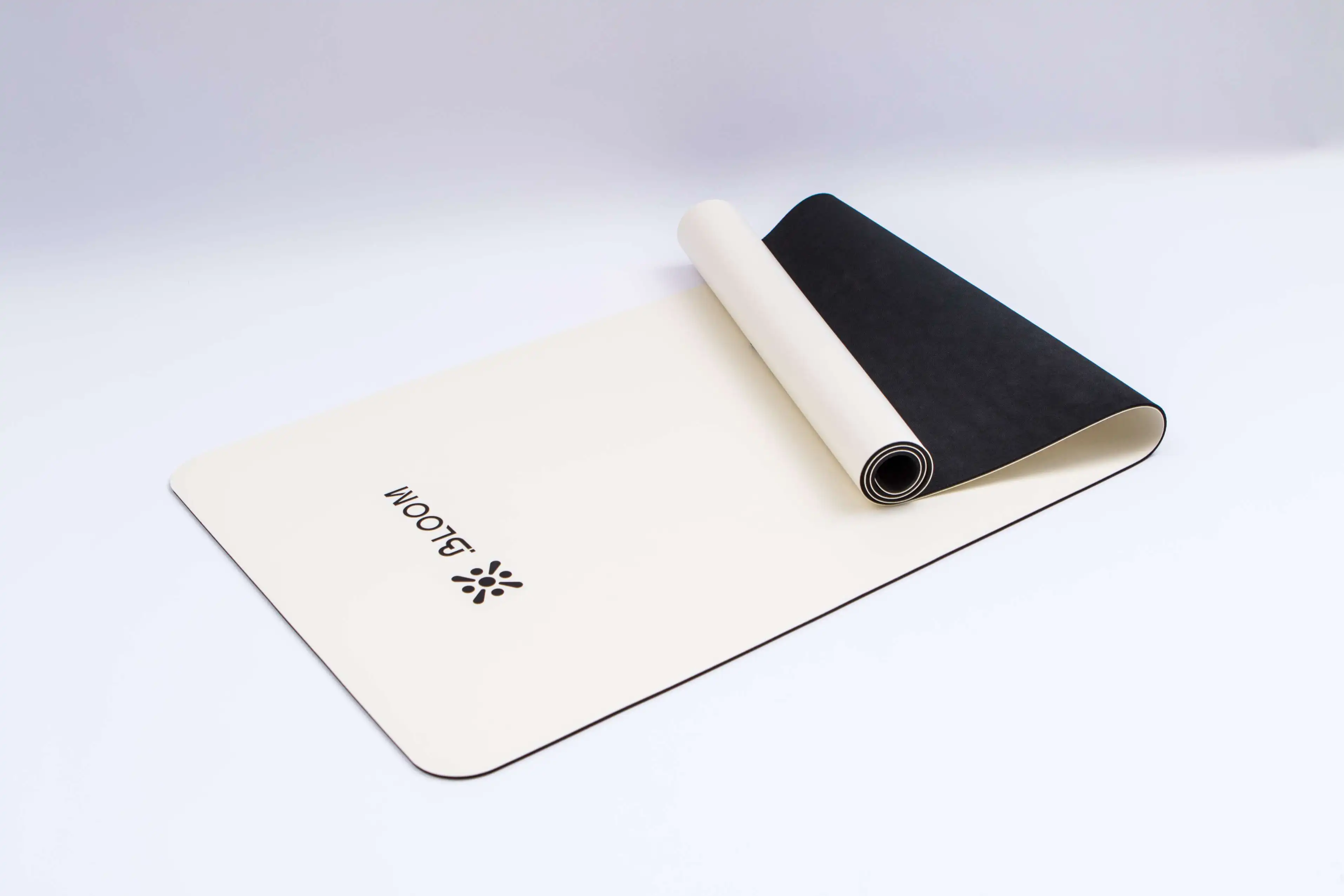 Wholesale Eco Friendly Gym Print Non Slip PU Yoga Mat 5mm Custom Natural Rubber PU Yoga Mat
