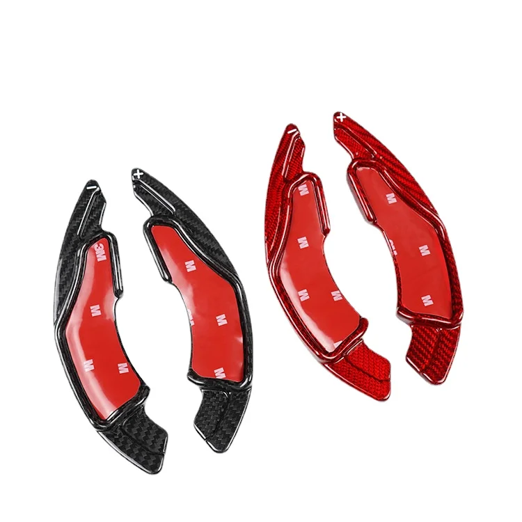 Real Carbon Fiber Steering Wheel Shift Paddle Car Interior Modification Decoration For Lx-08-11