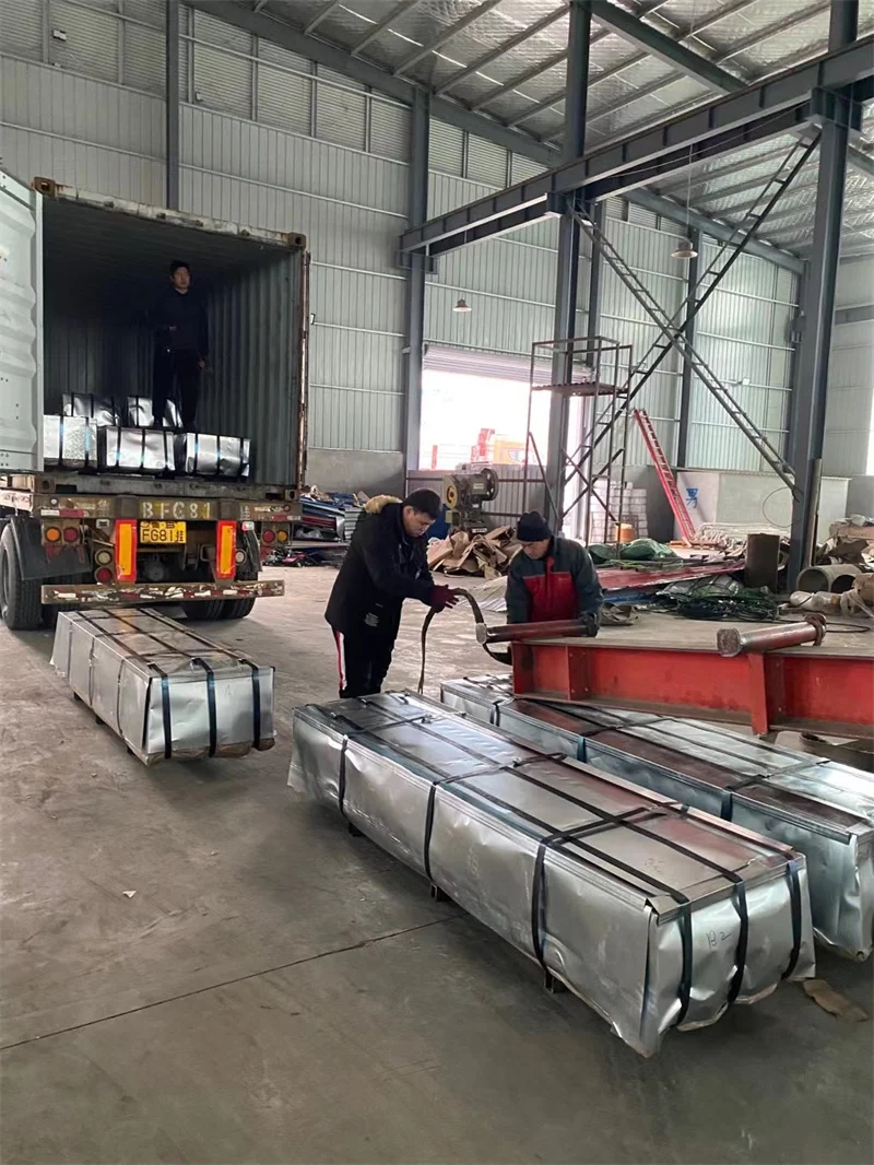Hengming Steel Galvanized Iron Roofing Sheet 10/18/20 Feet Corrugated Metal Cutting Bending & Welding Services KS Certified