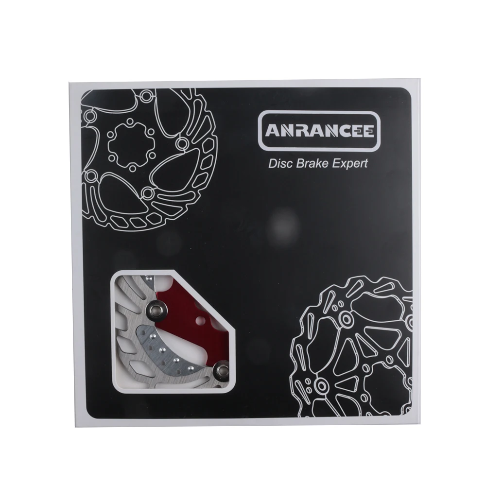 ANRANCEE Mountain Bike Cooling Disc Brake Floating Pads 140mm 160mm 180mm 203mm 6 Bolts Cool Down Bicycle Rotor VS RT99 RT86