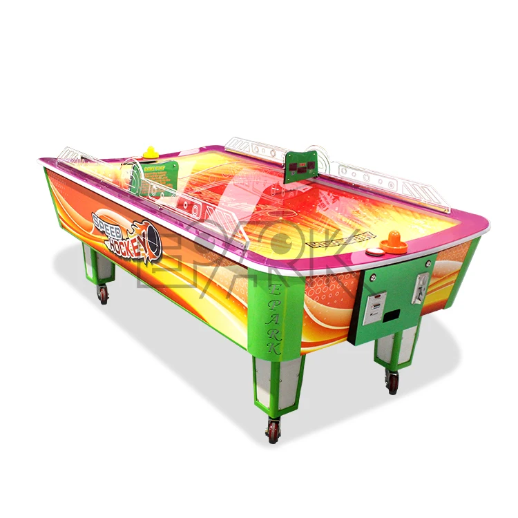 large size curved Coin Operated electric air hockey table EPARK arcade redemption game machine