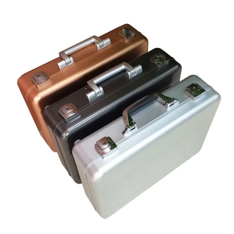 Good Factory Directly Quality With Compartment Carry Custom Hard Briefcase For Documents Aluminum Brief Case