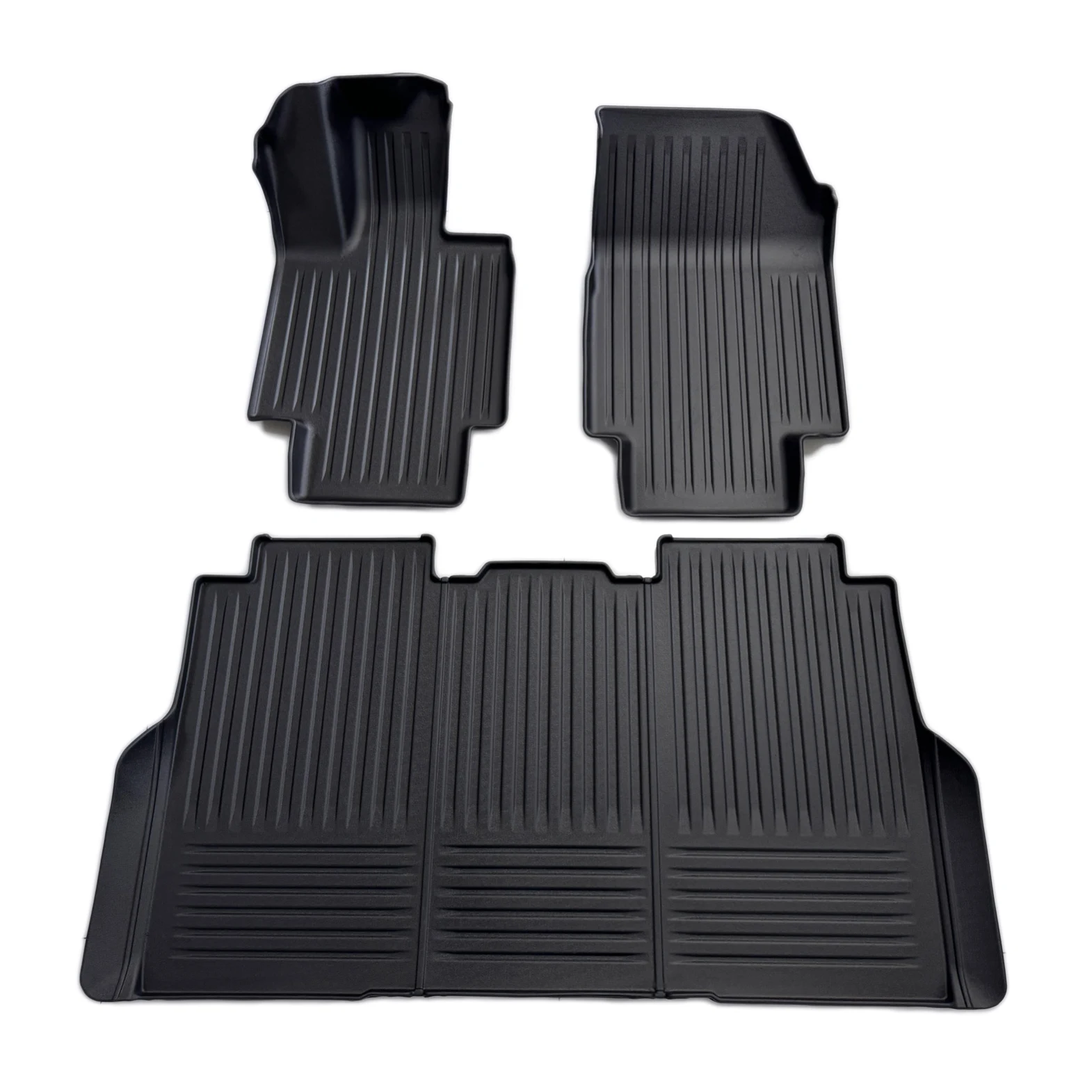 New Mat Waterproof High Quality Interior Accessories for Tesla TPE 6Pcs All-Weather Car Floor Mats for Tesla Cybertruck