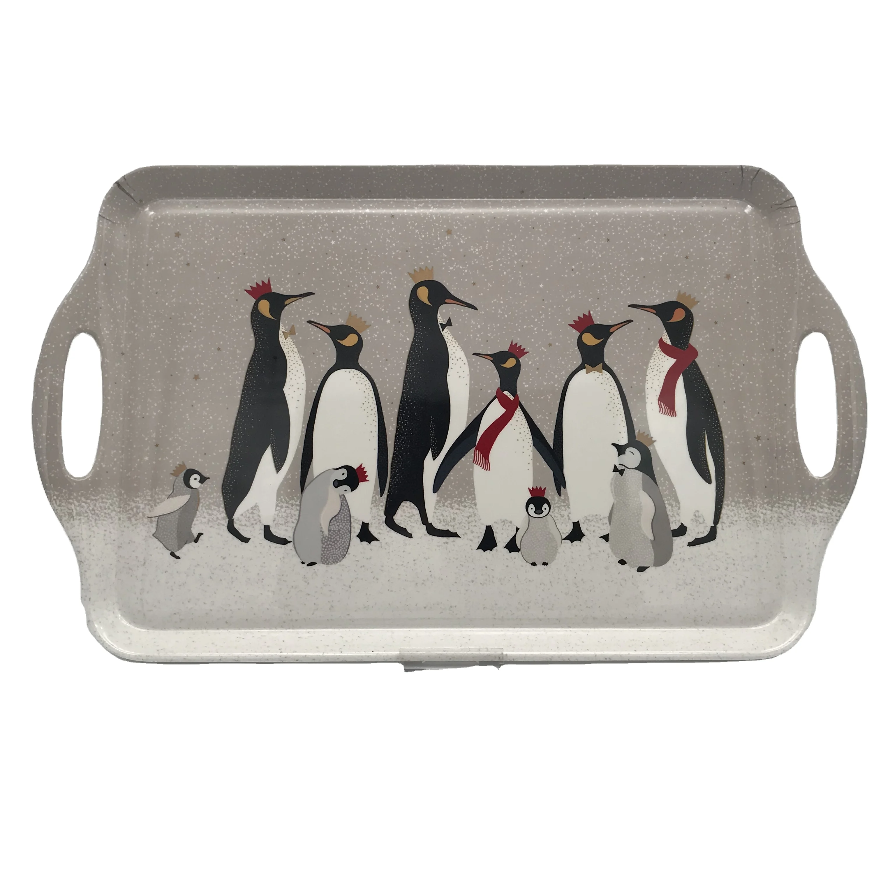 
durable large capacity Melamine trays 