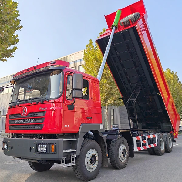 Shacman 8x4 левое вождение бренд F3000 самосвалы для тяжелой машины