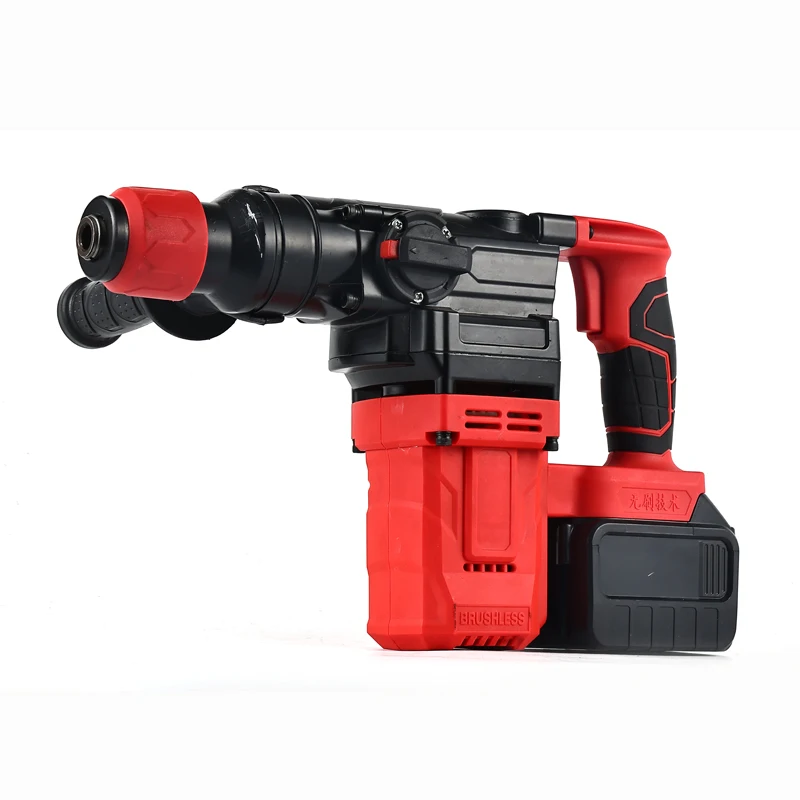 Electric Demolition Hammers Concrete Rotary Drilling 18V Cordless Impact Hammer Drill Machines