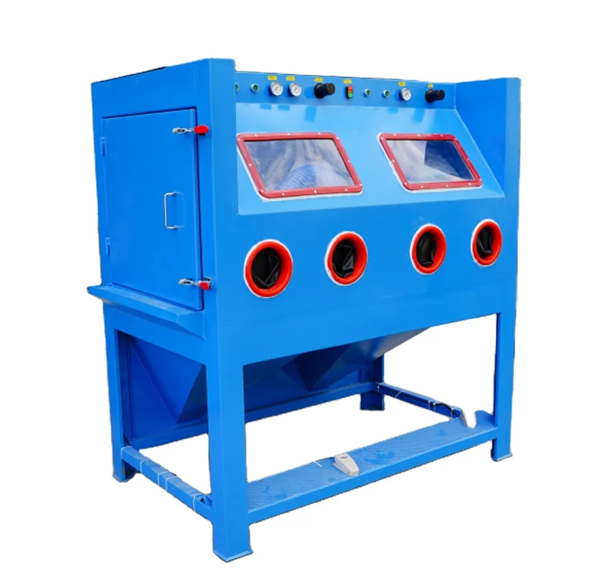 Big Workpieces For Muti Station Vapour Water Blaster