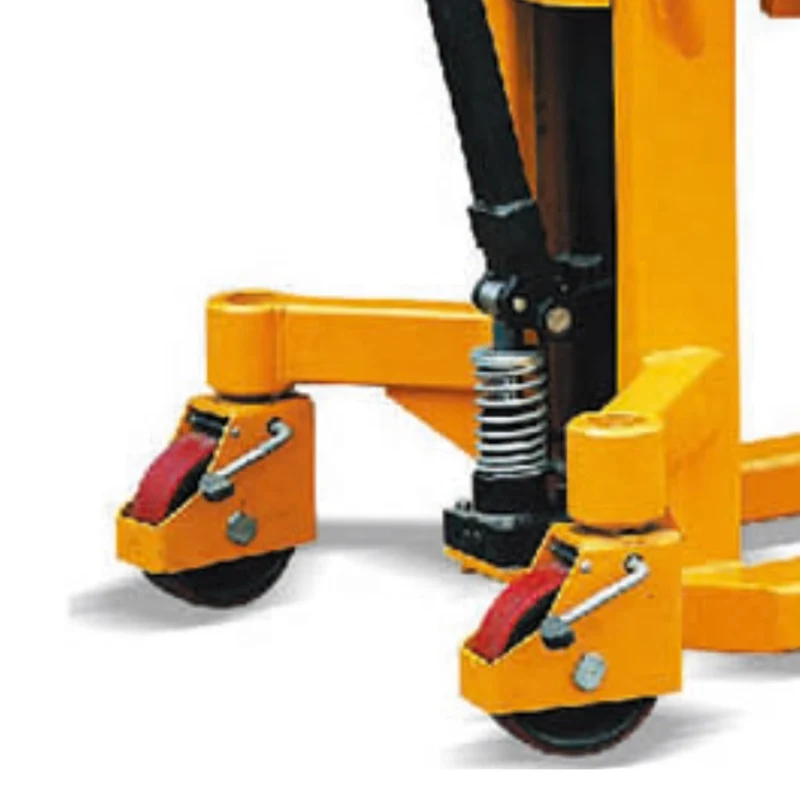 mingfeng 800kg manual hand tilter pallet truck lift stacker