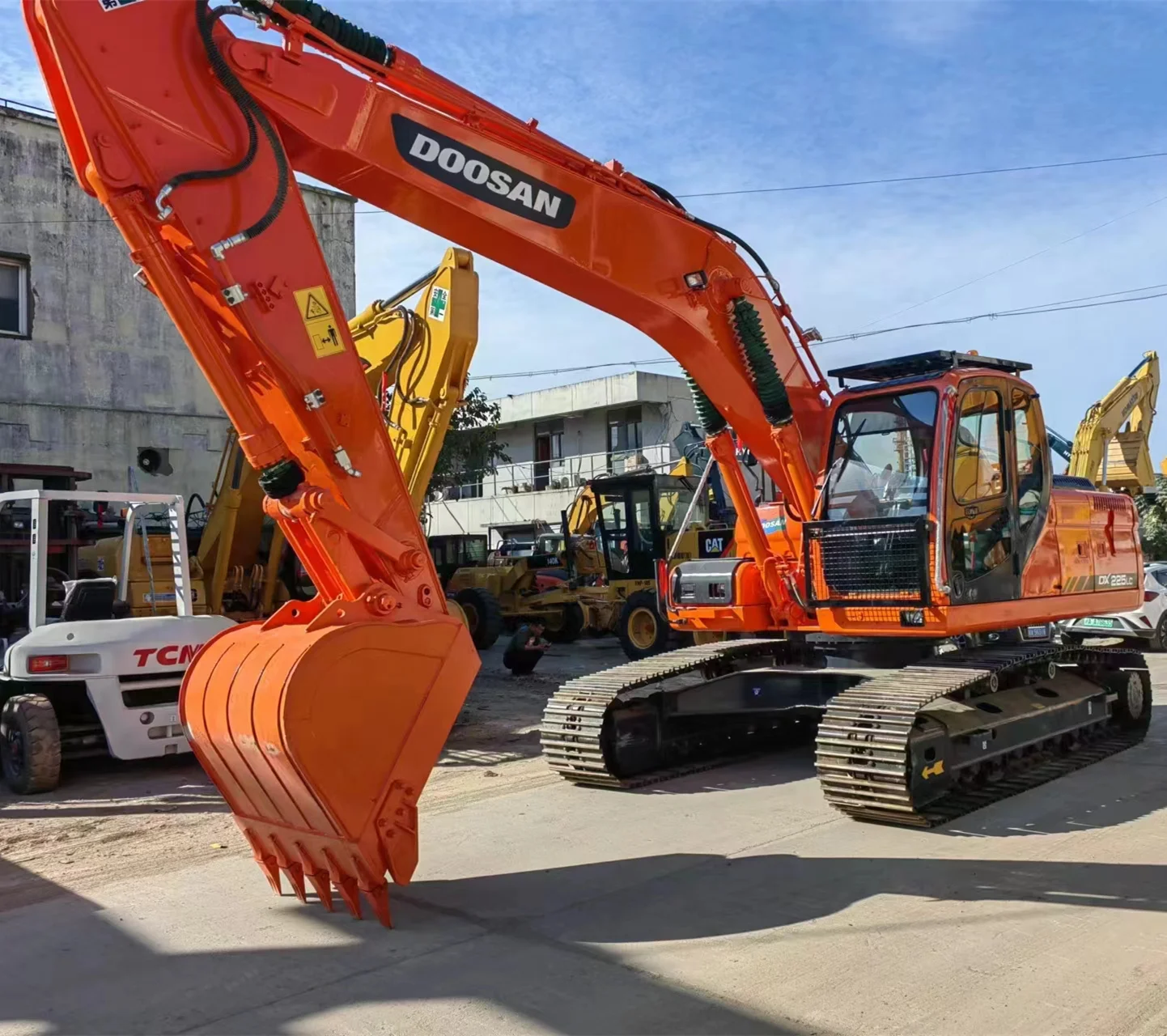 DOOSAN DX225LC DX225 Korea оригинальный экскаватор 22 тонны гидравлический гусеничный DX225LC-9C для продажи