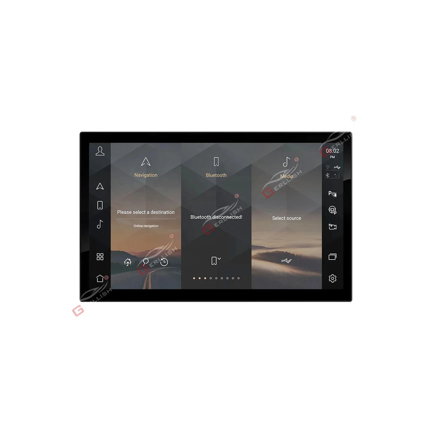 13.3 Inch Touch Screen Android Car Radio For Land Rover Defender 2018 2024 Auto Head Unit Monitor GPS Navigation New Arrival