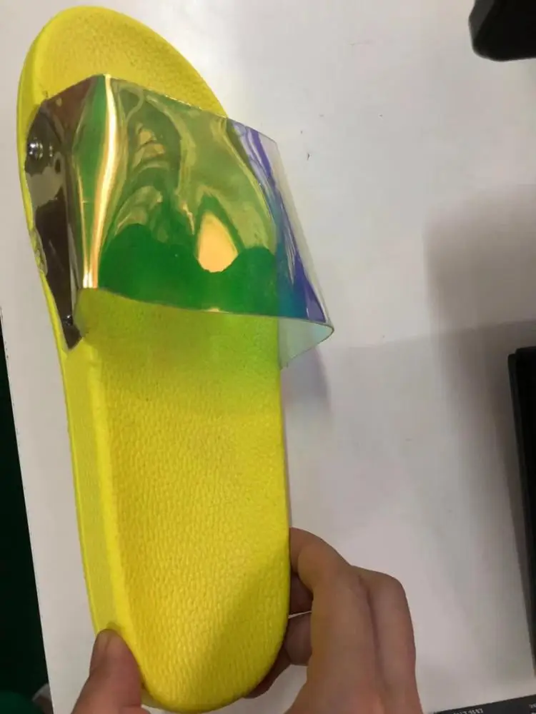 2021 New Fashion summer Women Slippers Fashion Casual  Beach Shoes Flip Flops sequins jelly slippers Slides rope Sandals