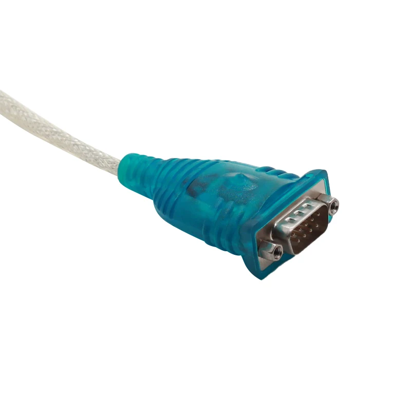 Transparent USB 2.0 TO RS232 Serial DB9 Adapter Converter Cable