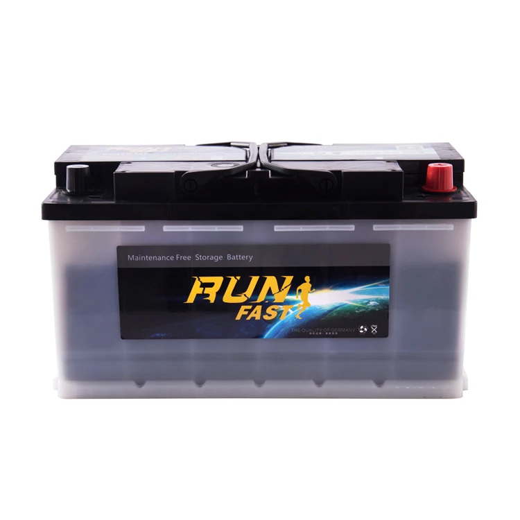 lead acid MF 60038 12V100Ah auto battery Car factory Reliable manufacturer maintenance free
