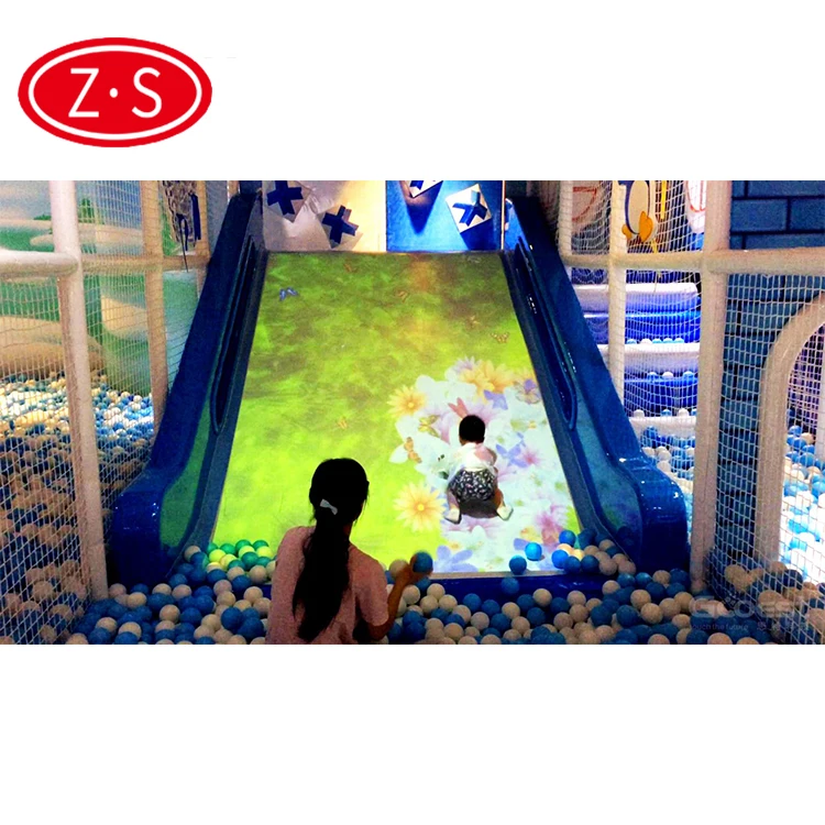 
Children playground game machine interactive projector games augmented reality interactive slide 