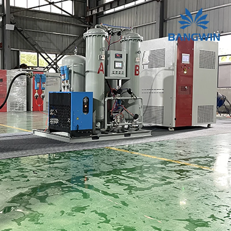 Premium Quality Liquid Nitrogen Generation Plant With Tanks Liquid Nitrogen Manufacturing Plant
