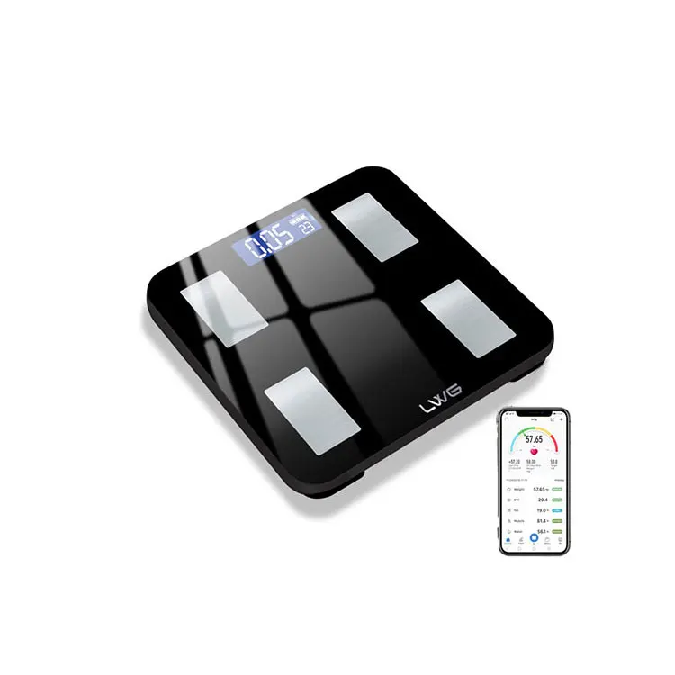 Hot Sale Body Fat Scale Electronic Bathroom Smart Scale With Body Analysis App