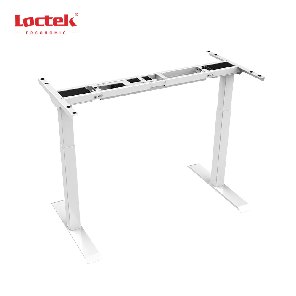 
Quick Install Dual Motor Height Adjustable Sit Standing Computer Home Office Desk Loctek ET123-KZ01 