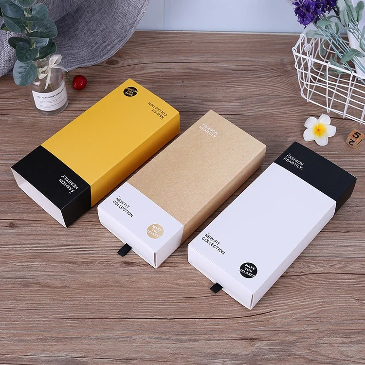 Custom Design Fancy Luxury Foldable Cardboard Packaging Gift Logo Baby Underwear Packing Kids Socks Box