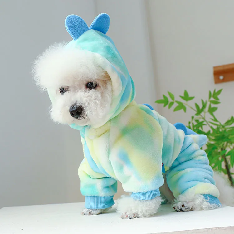 Luxury Modern Little Dragon Transformation Dog Cat Clothes Wholesale Warm Soft Colorful Sustainable Feature