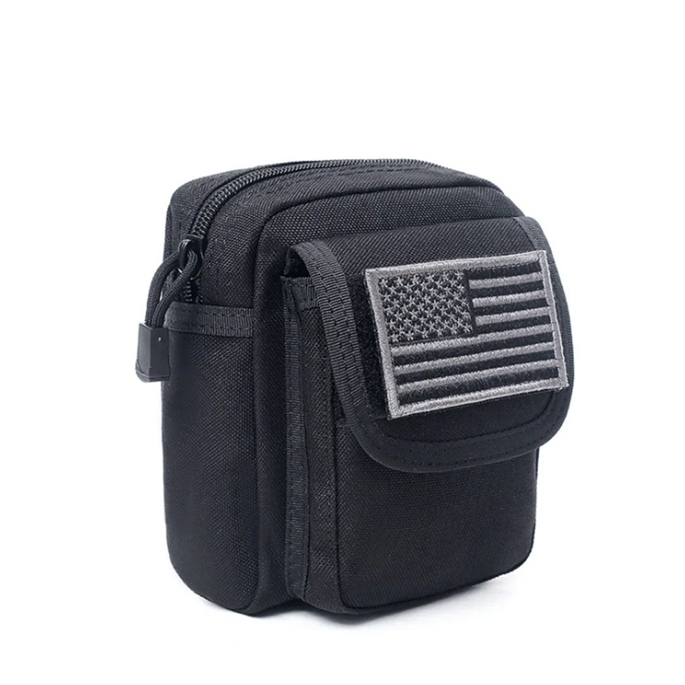 Tactical Belt Molle Pouch Utility Hunting Accessory Durable Running EDC Tool Waist Bag