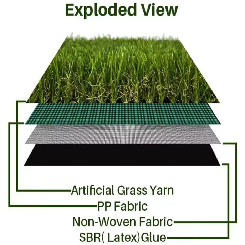 35mm,40mm,50mm,60mm Gym Artificial Carpet Grass Synthetic grass For Outdoor Sport Field/Decoration/Landscape