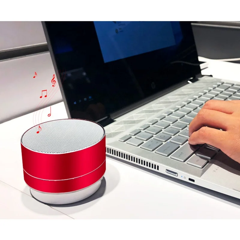 China manufacturer TF card metal sound waterproof mini speaker