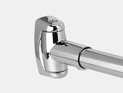 High Quality Bathroom Accessory Stainless Steel Curved Shower curtain Rod