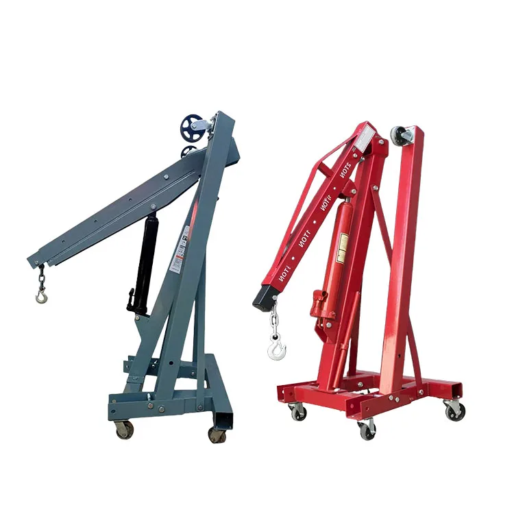 Various types of cars,2T/3T hydraulic car engines, small cranes, heavy cranes, fixed cranes engine hoist crane