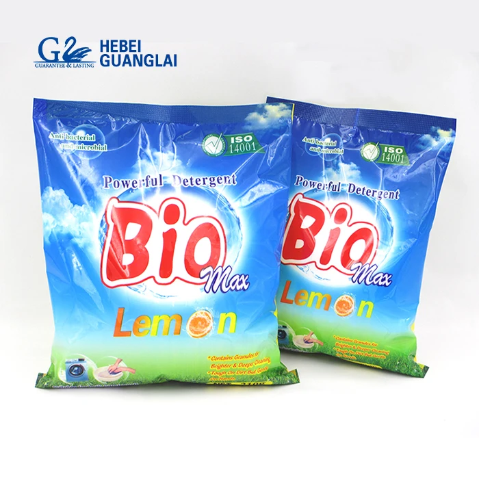 China factory custom package washing powder detergent powder Eco-friendly washing detergent powder laundry
