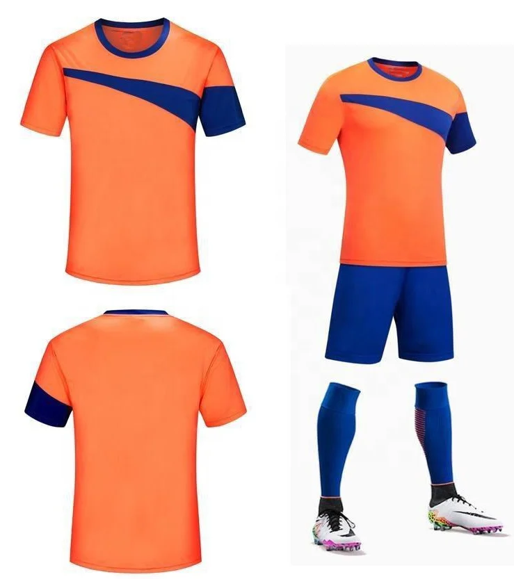High quality custom soccer jerseys football kit full set 2020 cheap soccer uniform football t-shirt