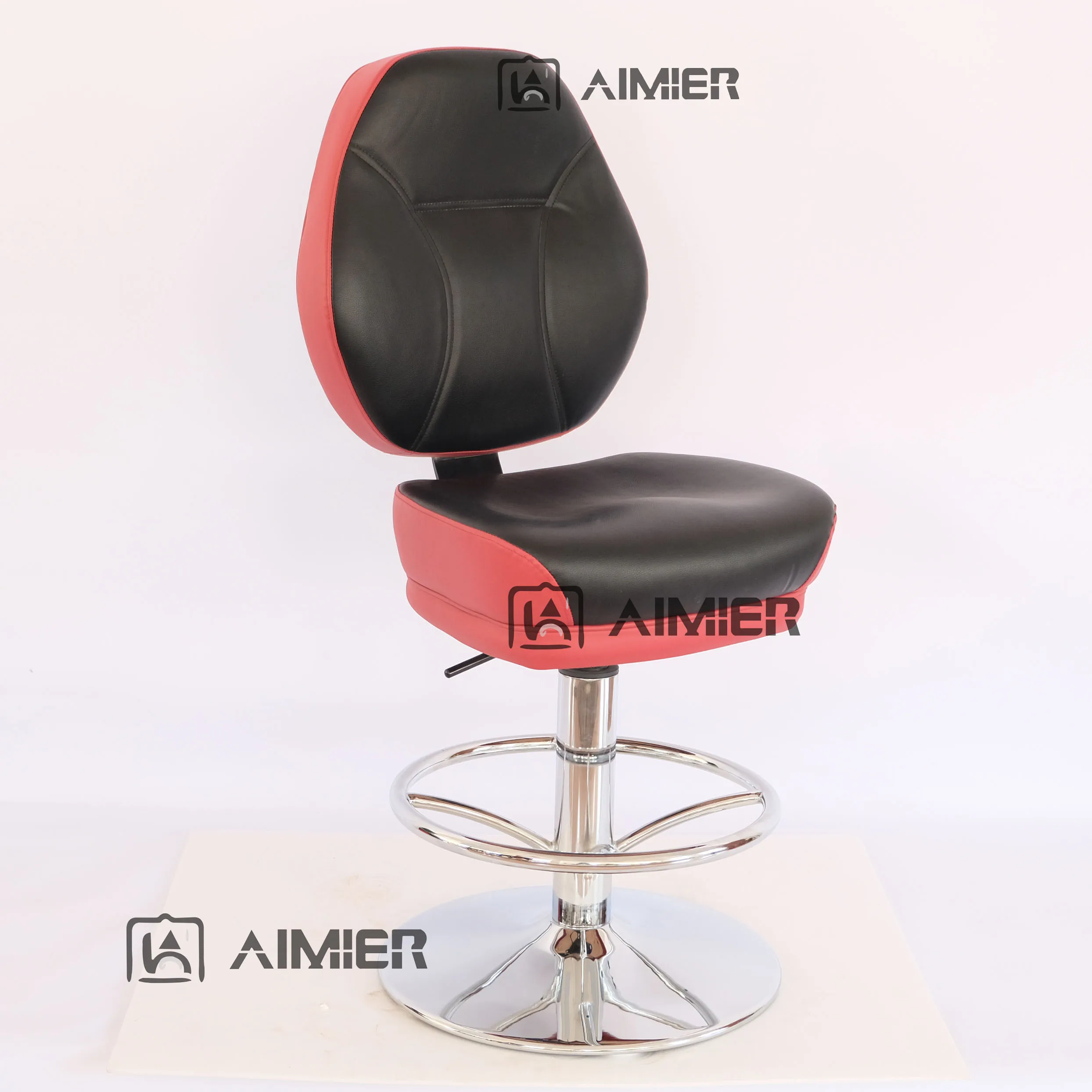 Новейшее высококачественное кресло для казино с золотой основой, поворотное кресло для игровых игр, кожаного покера, казино