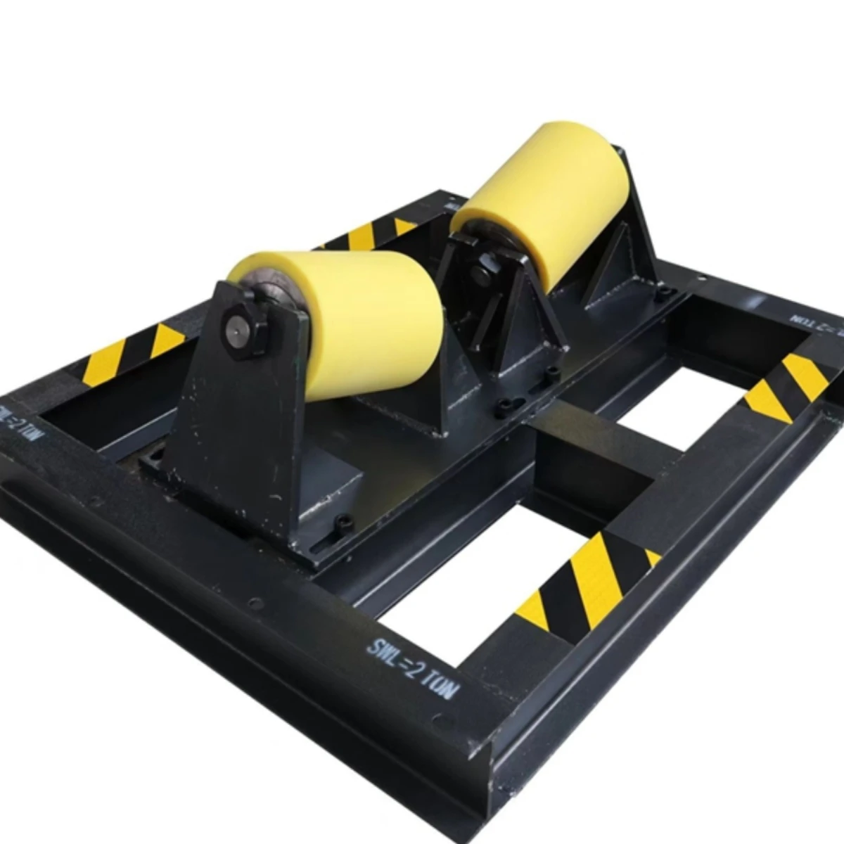 V-welded roller support polyurethane roller Heavy duty bearing pulley large diameter steel pipe handling roller