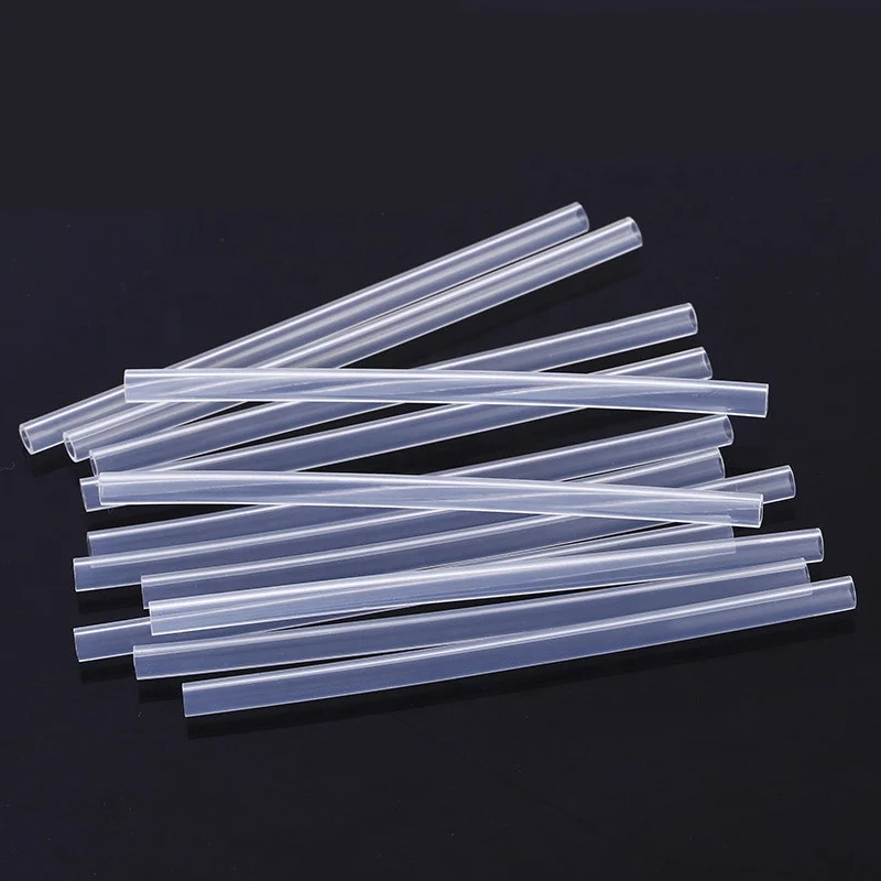Food Grade Silicone dia10*310mm 12 inch Reusable PE Straws / Tritan Straws for Stanley cup 40 oz : 2 Straws +  Brush per Pack