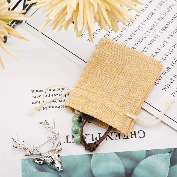 
Cotton Drawstring Bag Customized Small Cloth Bags Muslin Cotton Canvas Produce Bags with Drawstring Cotton Pouch 