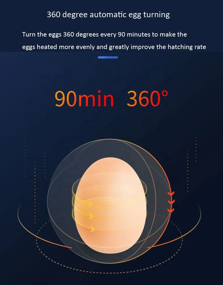 BeYou Brand Poultry Chicken Duck Quail Trays Solar Energy Full Automatic Eggs Incubators Hatching Machine