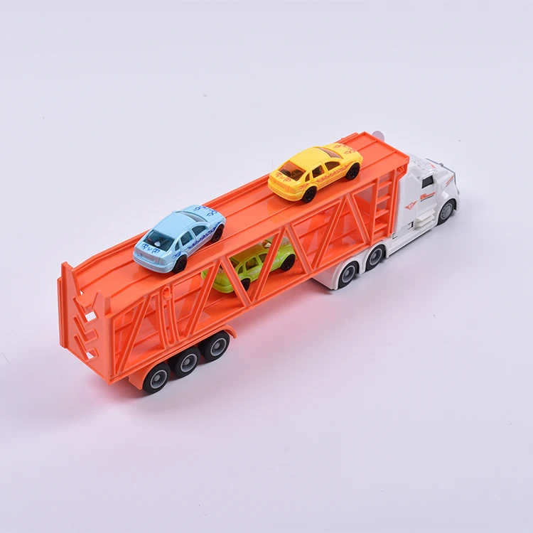 
Custom American Transporter Friction Truck Transport Carrier Car Toy Toy Car Set 