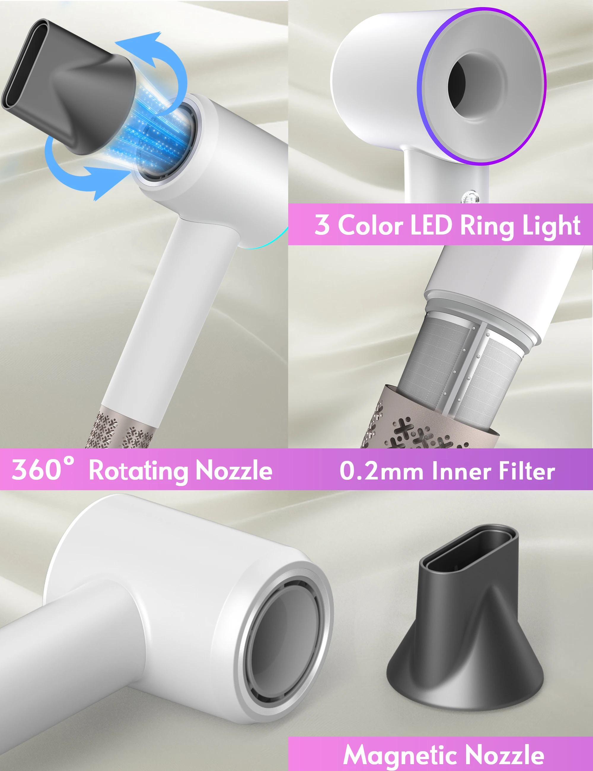 High Speed Professional Hair Dryer Machine Home Use Salon Hair Dryer Vertical Perm Machine High Speed Hand Dryer For Hair