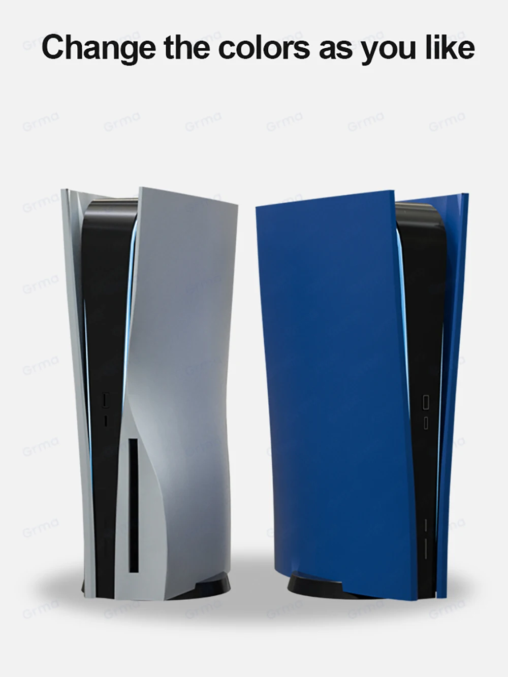 Декоративный чехол для PS5 Сменный Чехол консоли пластины Playstation5 пылезащитный с защитой от царапин