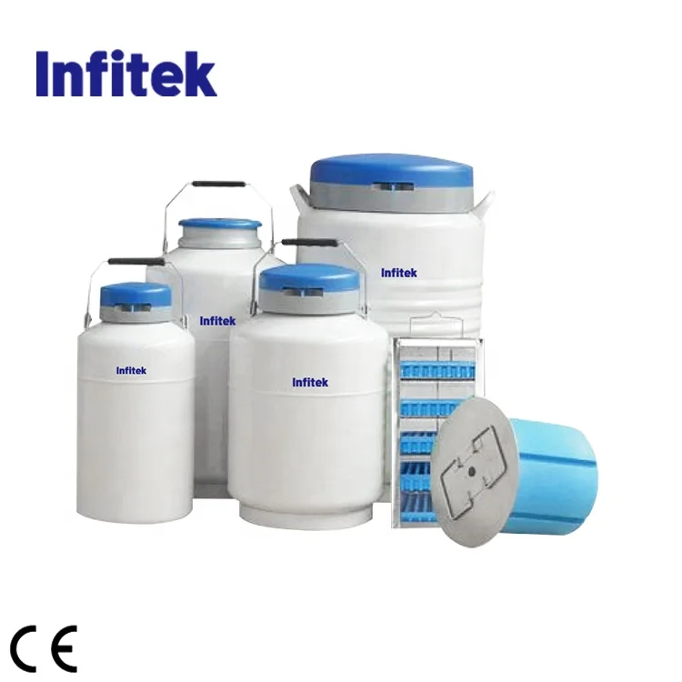 Infitek Liquid Nitrogen Container Dry Shipper Series for Cryogenic Environment and Short-term Air Transport