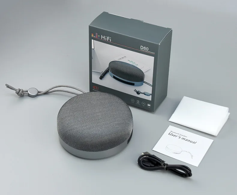 Cross-border mini fabric Amazon echo 3 speaker USB charging home outdoor portable TWS series wireless small speaker  Y2223