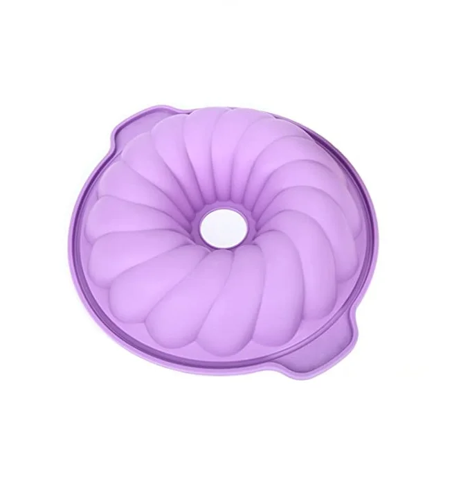 Reusable Silicone cake Mold Nonstick Fulted Molds for Baking bakeware Cake pan for Jello and Gelatin