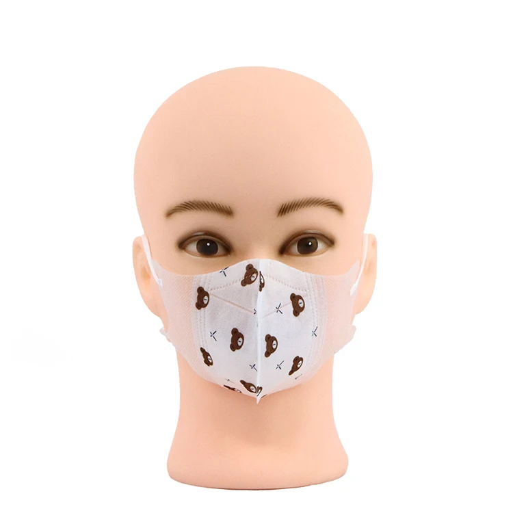 OEM Disposable 3 D Cute Cartoon DuckBill Masker Customize Protective 3 Ply Colorful Kids Non Medical 3D Duck Bill Face Mask