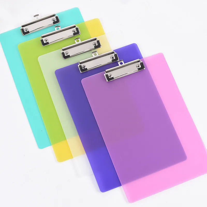 Office Supplies Flip Clip Board Wooden File Board Bulk order PP Clip Tablet