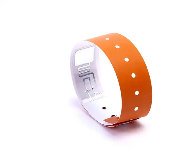 Customised Wristband with Logo  high frequency  RFID  braided wristband  large automobile exhibition ticket card