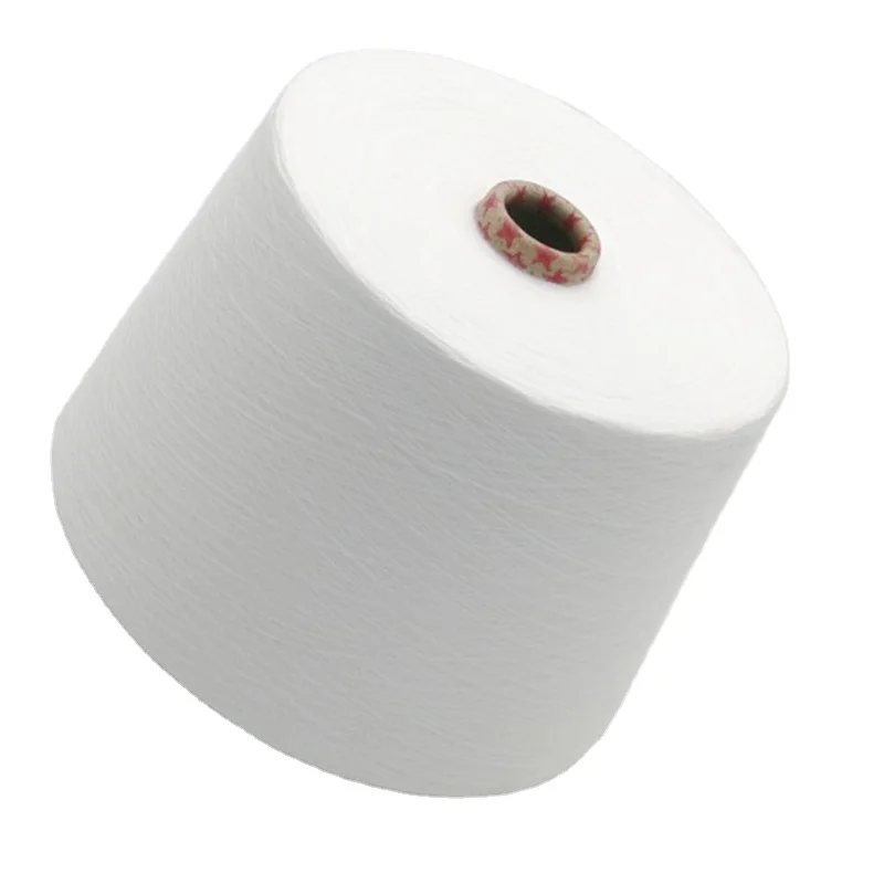 100% Viscose yarn open end yarn ne 30s/1 10s/1 16s/1 viscose yarn manufacturer