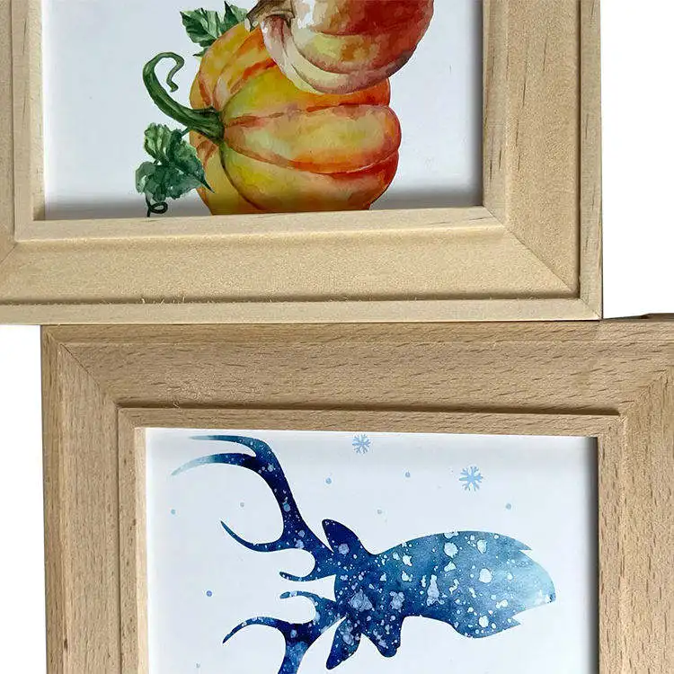 High Quality 5' 6' 7' 8' 10' 12' 16' A4 Cross-Stitch Photo Pictures Display Frames Wall Art Wholesale Resin Photo Frame