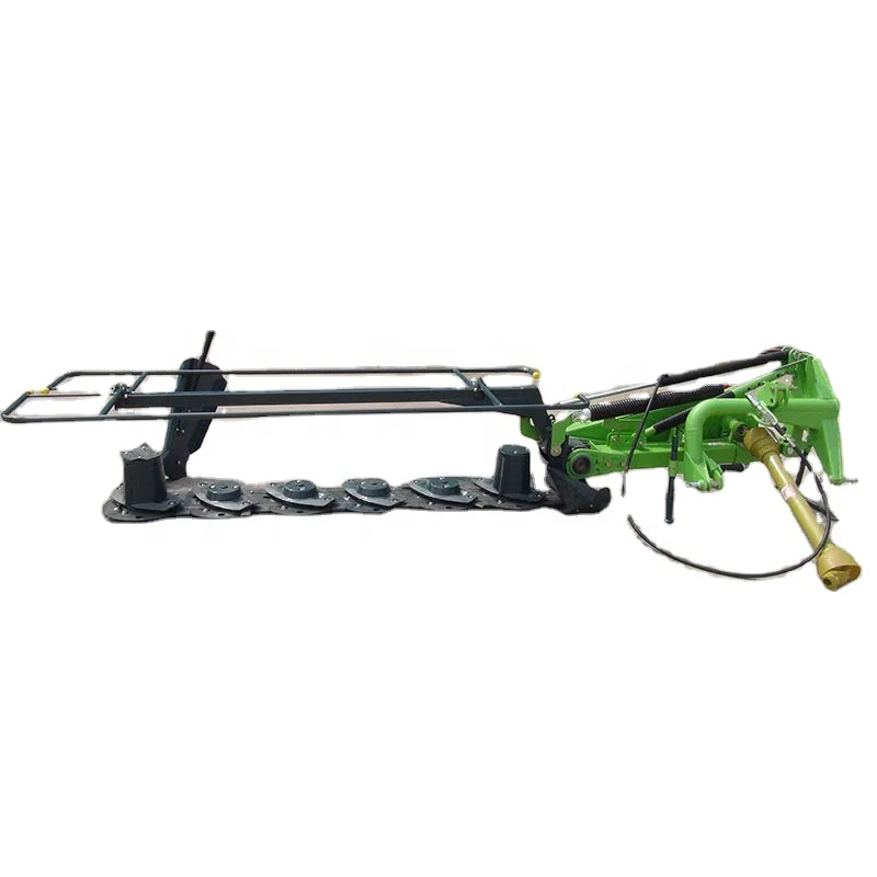 High efficiency rotary disc mower tractor